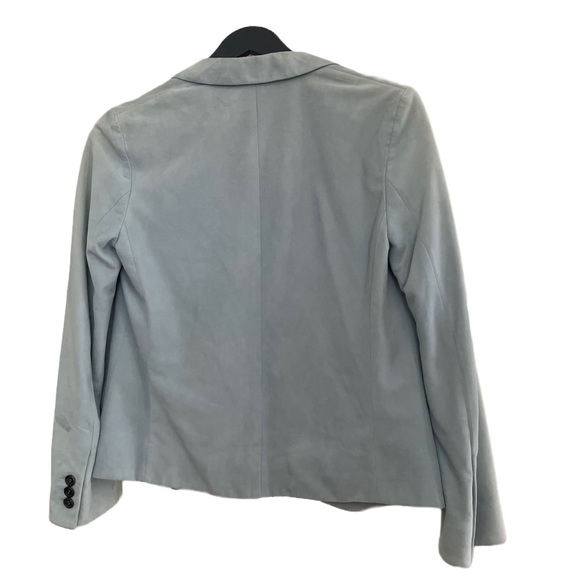 Prada Goat Leather Baby Blue Chore Jacket - Picture 7 of 7